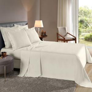 Jogo de Cama Confortare Blanc Queen - PEROLA
