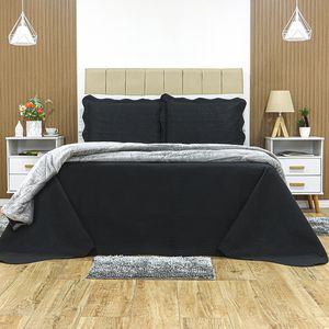 KIT-CAMA-ACETINADO-ULTRASSONIC-CASAL---XANDY-PRETO
