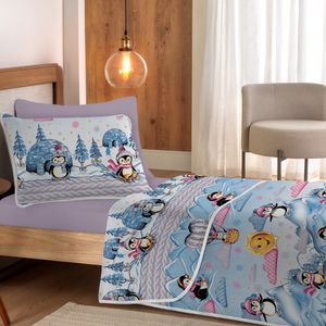 JOGO-DE-CAMA-INFANTIL-MALHA-ESTAMPADO---PINGUINS