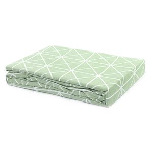 LENCOL-C--ELASTICO-ESTAMPADO-SOLTEIRO---TRIANGULO-VERDE