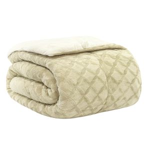EDREDOM-KING-PLUSH-AIRBLOOM-CLASSIC---BALAO-BEGE