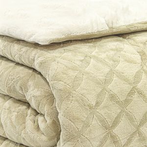 EDREDOM-CASAL-PLUSH-AIRBLOOM-CLASSIC---BALAO-BEGE