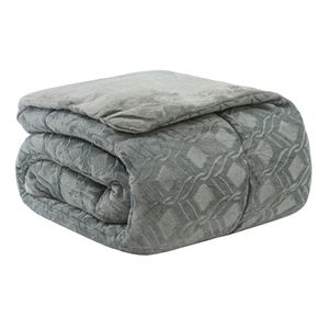 EDREDOM-QUEEN-PLUSH-AIRBLOOM-CLASSIC---PIAO-CINZA