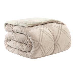EDREDOM-CASAL-PLUSH-AIRBLOOM-CLASSIC---GEOMETRICO-ROSA-SECO