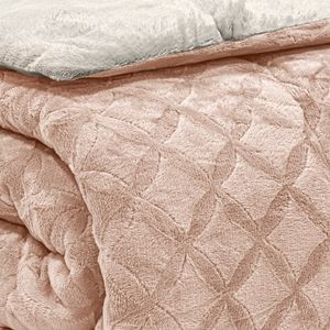 EDREDOM-CASAL-PLUSH-AIRBLOOM-CLASSIC---BALAO-ROSA