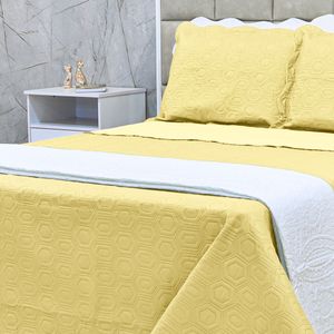 KIT-CAMA-SOLTEIRO-ACETINADO-ULTRASSONIC---BANZAI-AMARELO