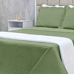 KIT-CAMA-SOLTEIRO-ACETINADO-ULTRASSONIC---ARJUAN-VERDE-ESCURO