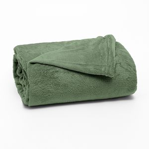 MANTA-SOLTEIRO-FLANNEL-LISO---VERDE-180117