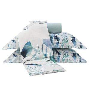 JOGO-DE-CAMA-QUEEN-250-MICROPERCAL-CLASSIC---FLORES-AZUL